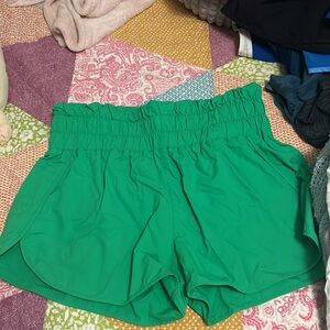 Zenana Green Women's Shorts